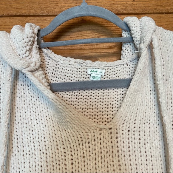 aerie chenille oversized hooded pullover - Picture 4 of 6